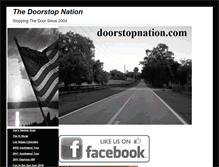 Tablet Screenshot of doorstopnation.com